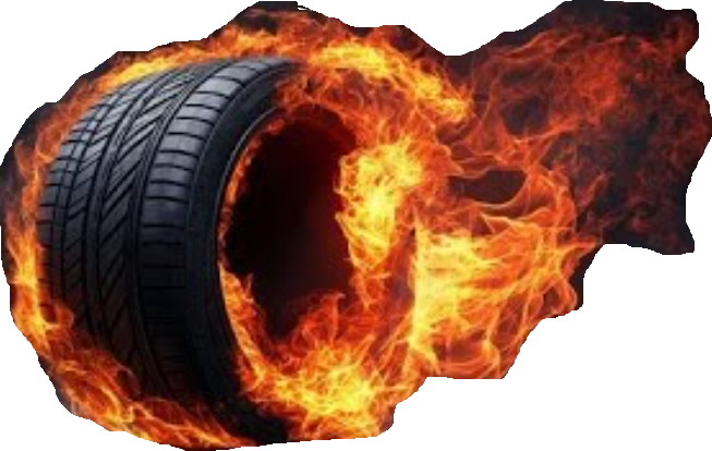 Wheels on Fire Logo